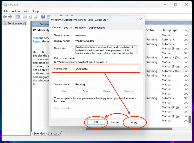 lỗi không mở được ứng dụng trên Windows 11 7