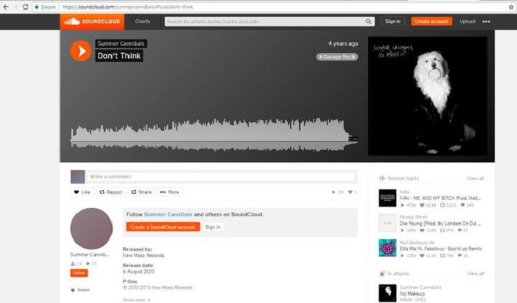 lỗi Not Available in Your Country trên SoundCloud 2