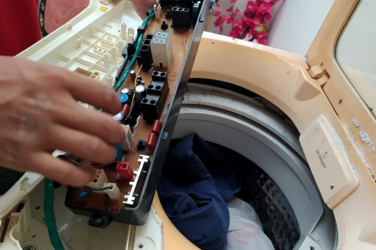 Lỗi PF máy giặt LG hình 4