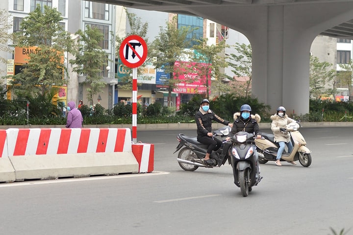 lỗi quay đầu xe nơi có biển cấm hình 2