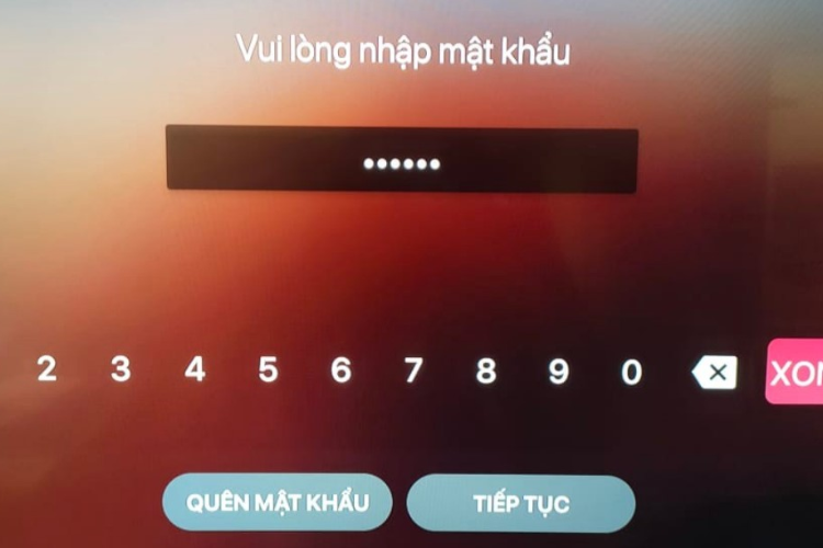 Lỗi t&agrave;i khoản FPT Play tự tho&aacute;t tr&ecirc;n Smart tivi h&igrave;nh 6