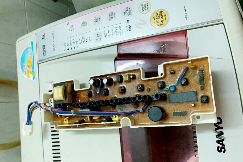 Lỗi U5 máy giặt Sanyo ảnh 3