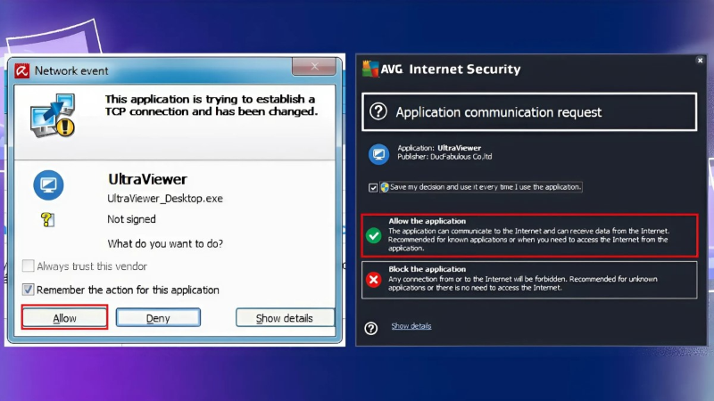 Lỗi UltraViewer không lấy được ID (hình 6)