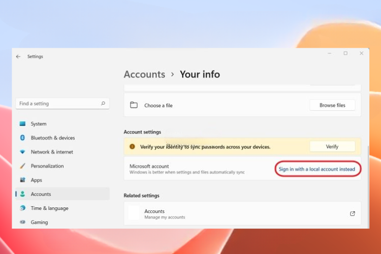 lỗi we’ll Need Your current windows Password 3