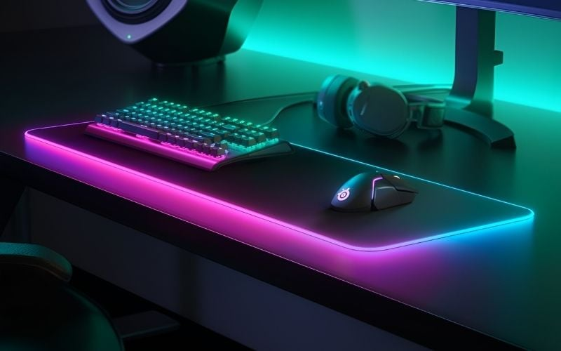 Lót chuột gaming RGB 6