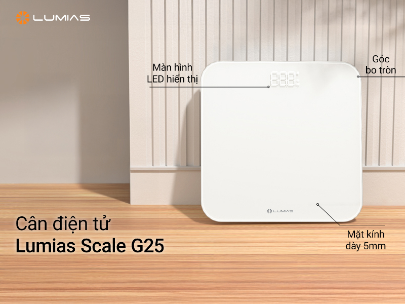 Cân điện tử thông minh Lumias G25 (hình 6)