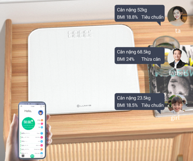 Cân điện tử thông minh Lumias G25 (hình 10)