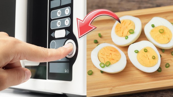 Luộc trứng bằng lò vi sóng