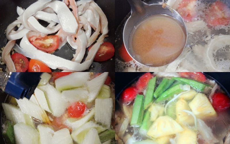 Lườn cá hồi nấu chua 4