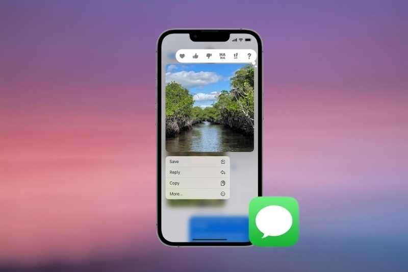 lưu ảnh trong Messages trên iPhone 2