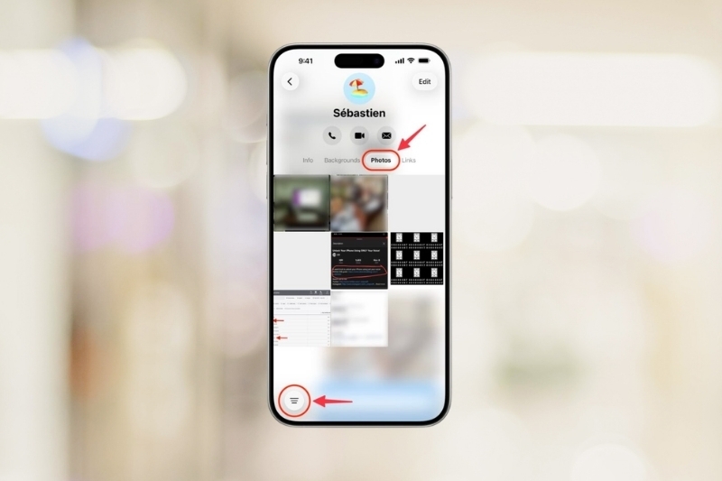 lưu ảnh trong Messages trên iPhone 5