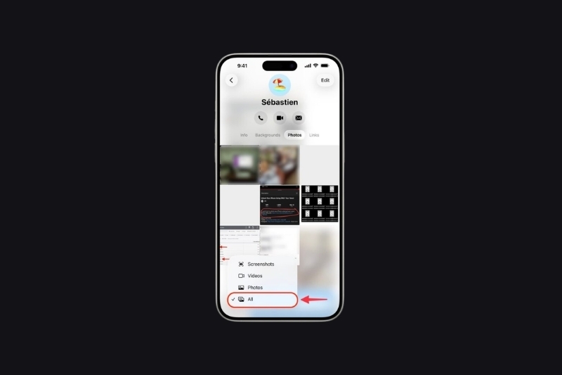 lưu ảnh trong Messages trên iPhone 6