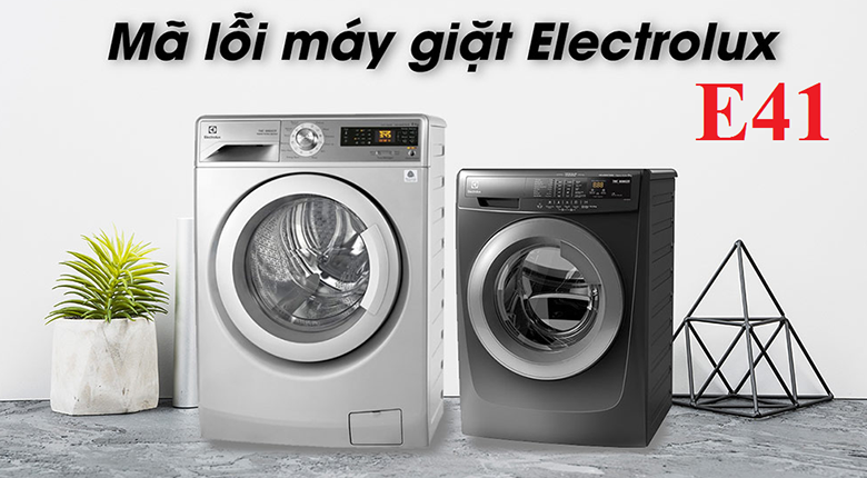 mã lỗi máy giặt Electrolux cửa ngang Inverter 4