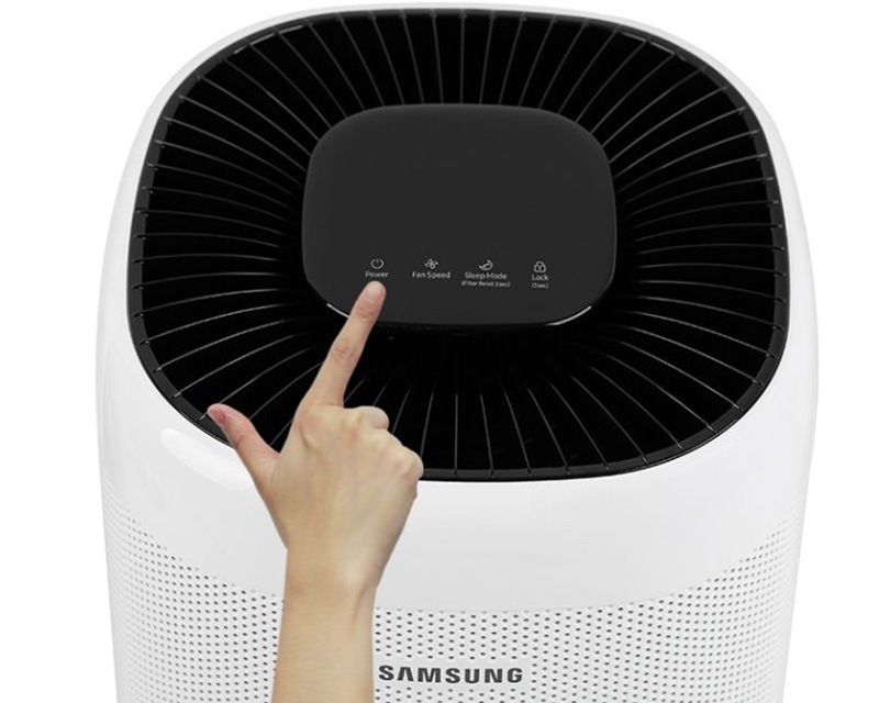 cach khac phuc loi may loc khong khi samsung