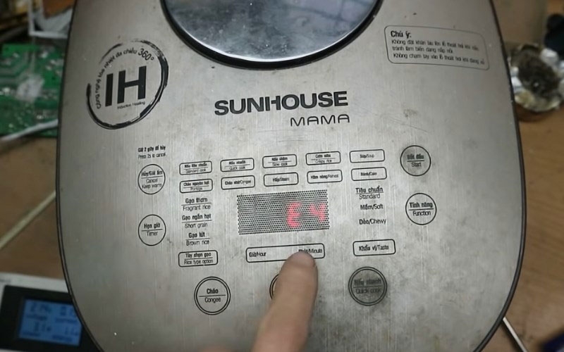 Mã lỗi nồi cơm điện Sunhouse hình 3