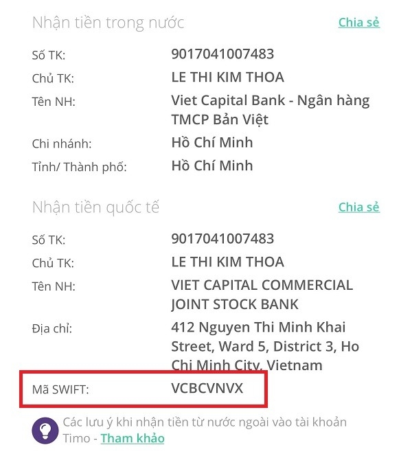 Mã ngân hàng là gì 1