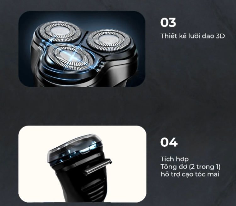 Máy cạo râu Magic B-63 (hình 7)
