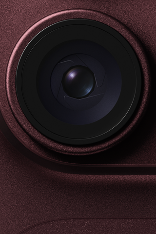 Ống kính khẩu độ thay đổi của camera Main trên iPhone 18 Pro màu Đỏ Burgundy