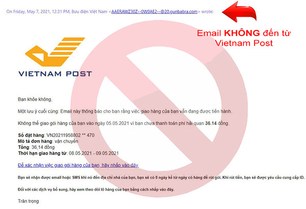Dấu hiệu nhận biết email Malspam