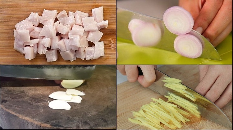 Mắm cá lóc chiên (Hình 2)