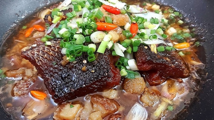 Mắm cá lóc chiên (Hình 4)