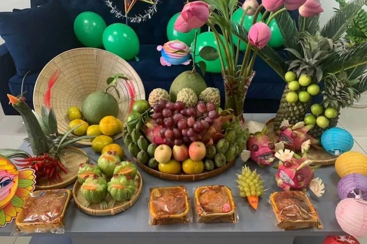 mâm cỗ trung thu ảnh 9