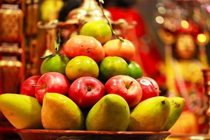 hoa qua cung ram thang gieng