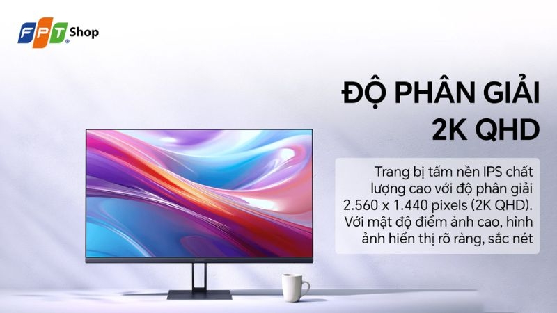 Màn hình Xiaomi A27Qi EU (ELA5812EU) 27 inch 2K