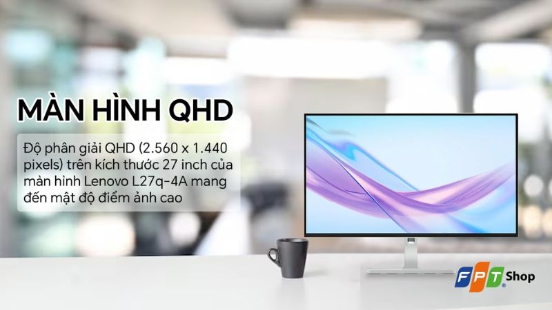 Màn hình Lenovo L27q-4A 27 inch 2K