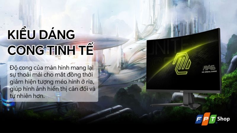 Màn hình cong 27 inch MSI MAG 276CF E20