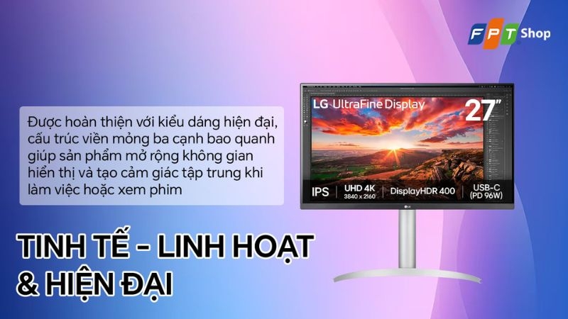 Màn hình LG 27UP850K-W 27 inch