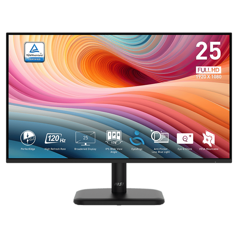 Màn Hình Msi Pro Mp251L E2/24.5Inch Fhd (1920X1080)/Ips 120Hz