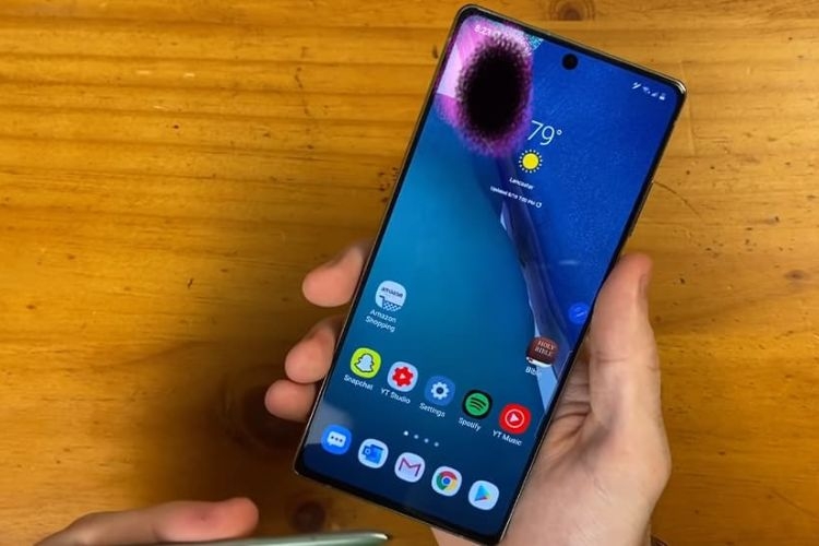 Màn hình Oppo bị chảy mực