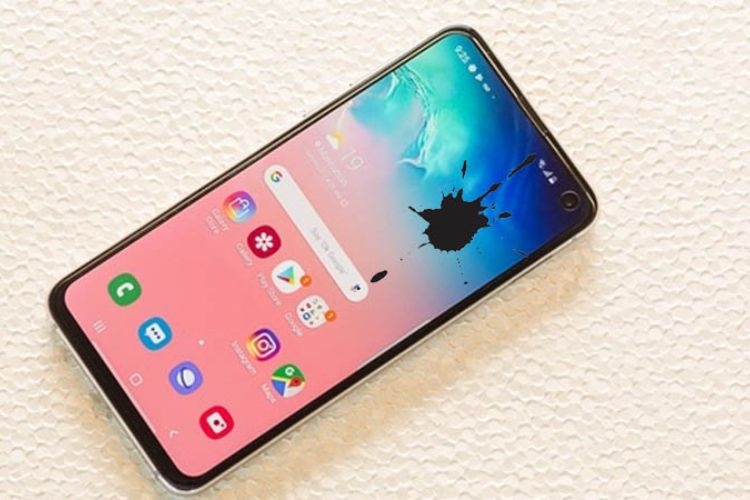 Màn hình Oppo bị chảy mực