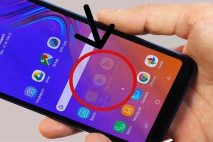 màn hình oppo bị lưu ảnh