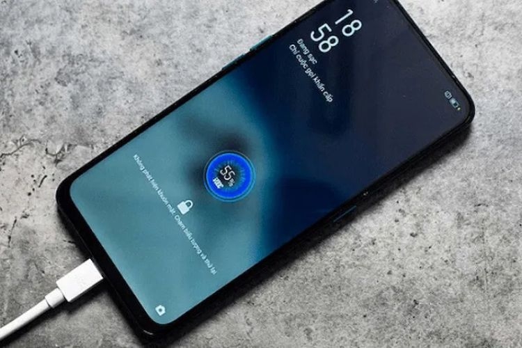 Màn hình OPPO bị trắng đen