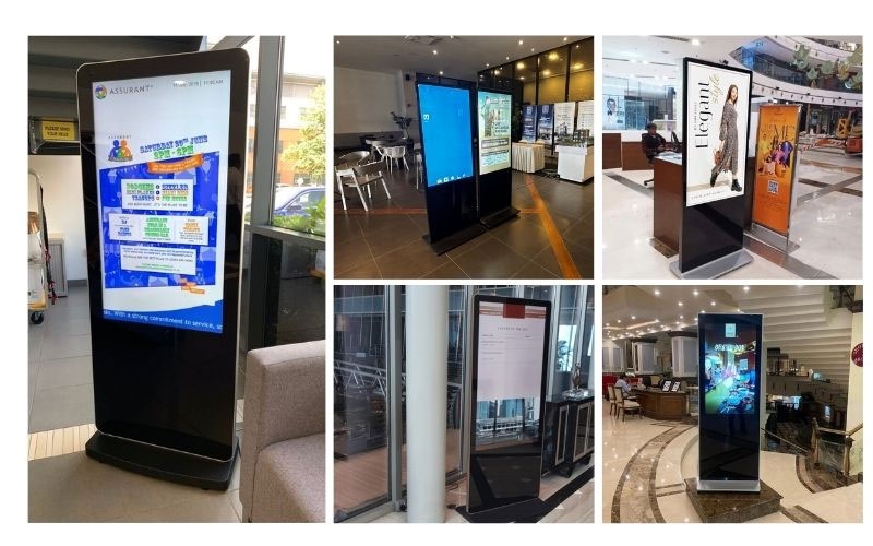 Màn hình quảng cáo chân đứng hình 5