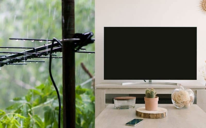 Màn hình tivi bị nhiễu màu hình 4