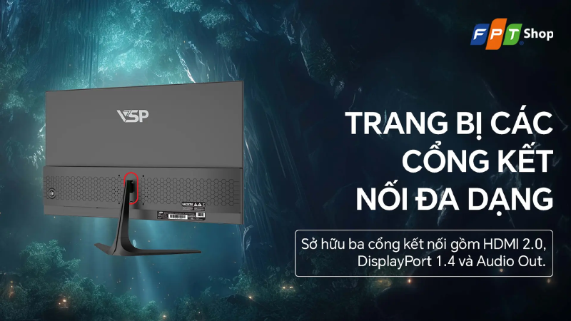 Đa dạng cổng kết nối