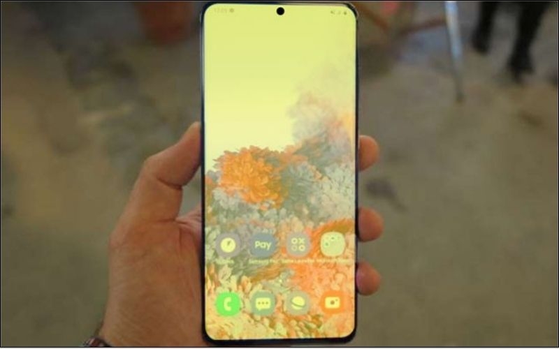 màn hình xiaomi bị ám vàng 1