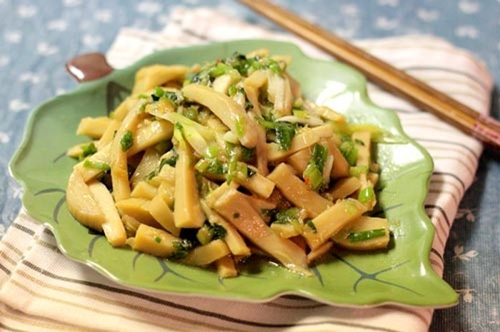 Măng xào chay 1