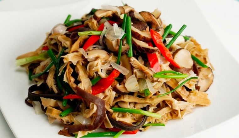 Măng xào chay 6