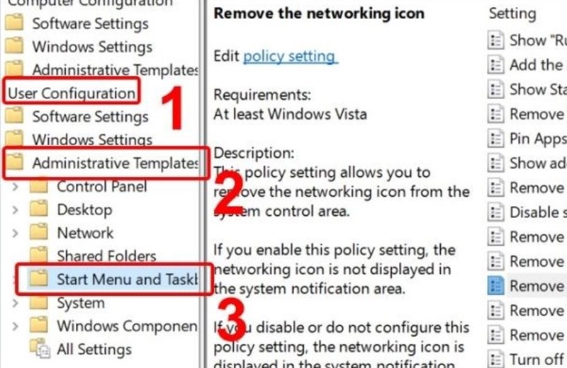 Mất biểu tượng Wi-Fi trong Network Connection (Hình 17)