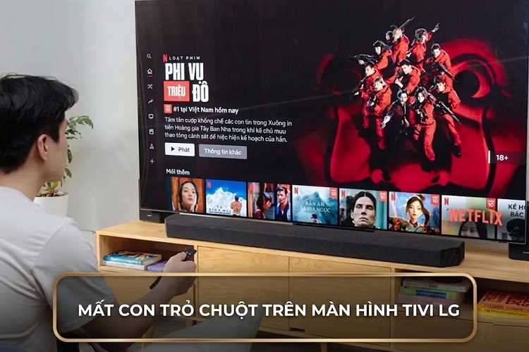 Mất con trỏ chuột trên màn hình tivi LG phải làm sao? Xem ngay cách xử lý nhanh tại nhà