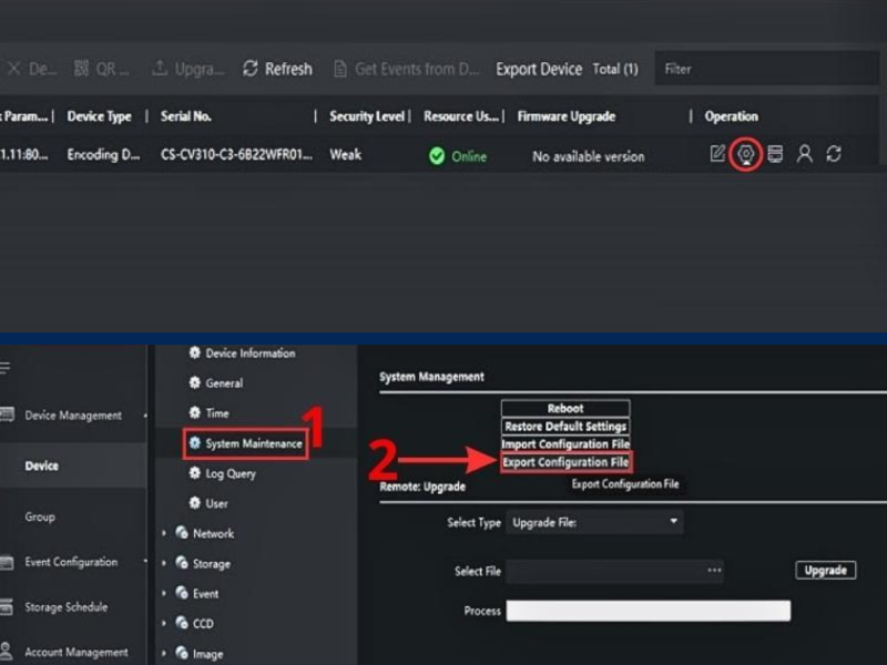 Mật khẩu mặc định của camera Ezviz (ảnh 4)