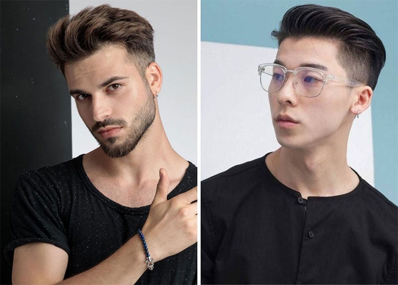 Mặt tam giác ngược để tóc gì hình 5