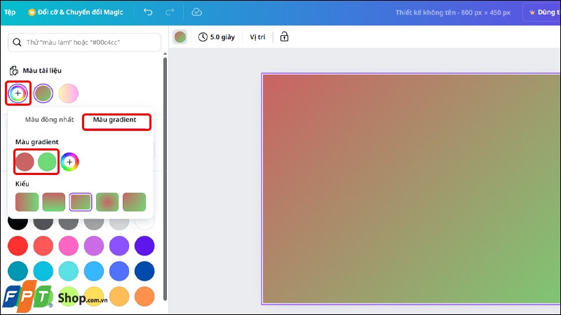 Tạo màu Gradient: Công cụ không thể thiếu cho mọi nhà thiết kế đồ họa