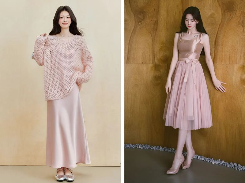 Màu hồng pastel phối với màu gì? (hình 3)