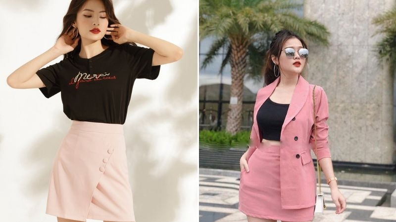 Màu hồng phối với màu gì 4