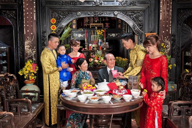 Mẫu lời chúc Tết 2025 bố mẹ ảnh 7